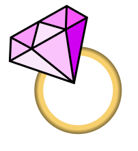 pink ring